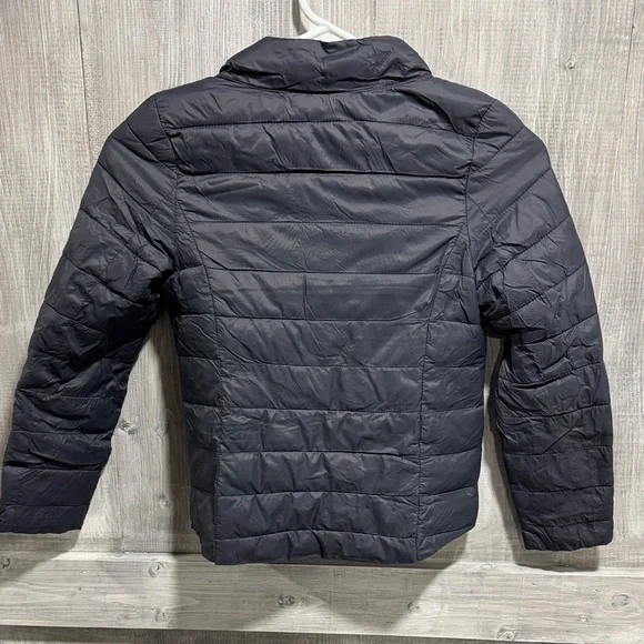 Old Navy Kid’s Dark Gray Puffer Jacket. M1 - Picture 3 of 3